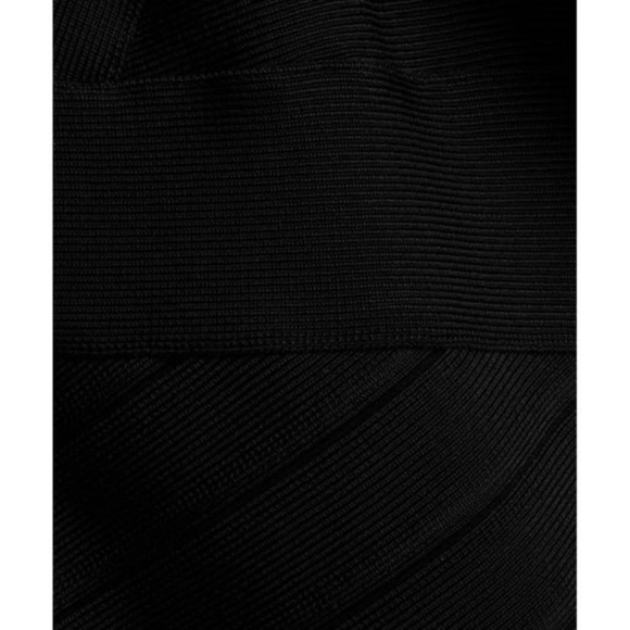 Herve Leger black bandage mini dress - Picture 4 of 10